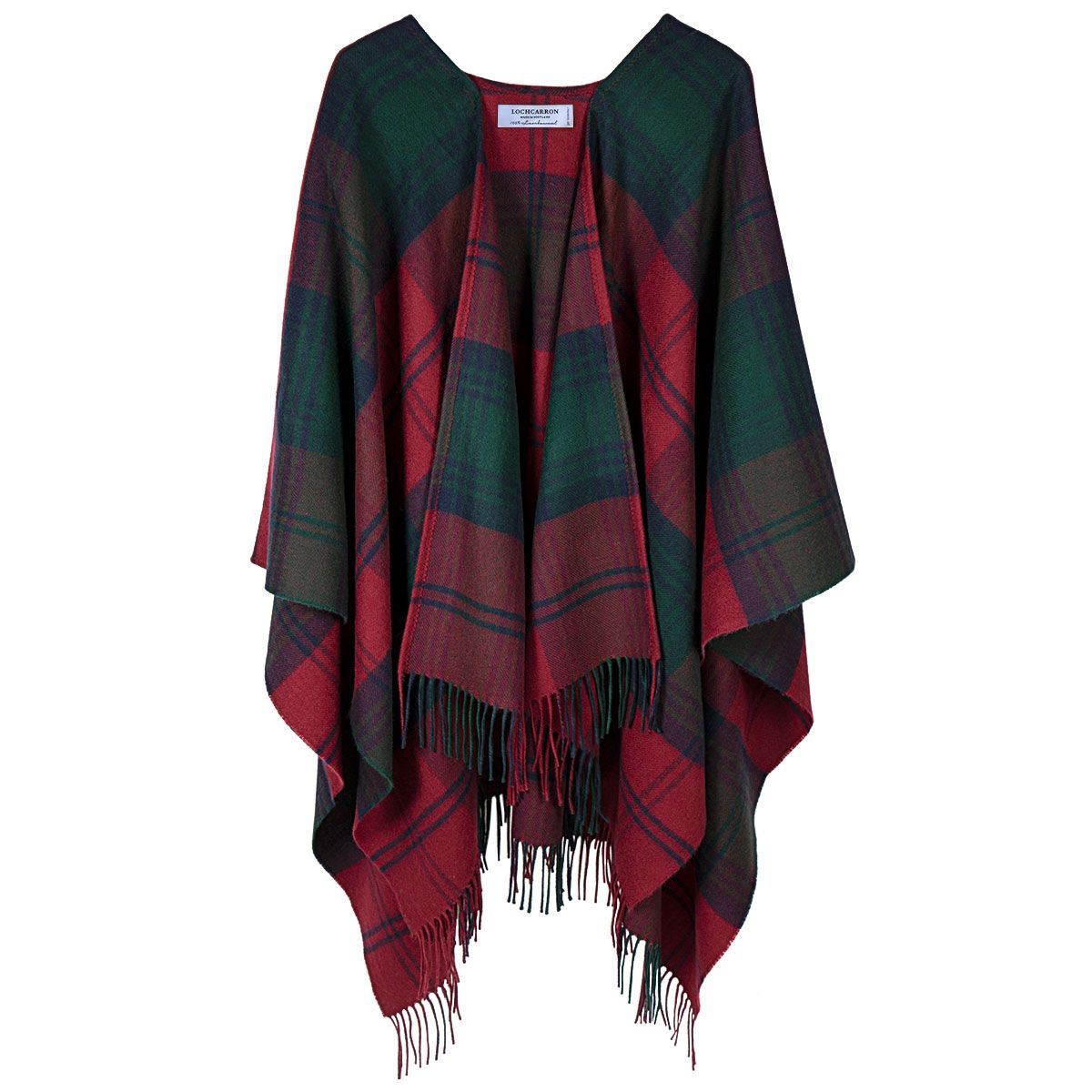 Lambswool Serape Lindsay Modern Tartan